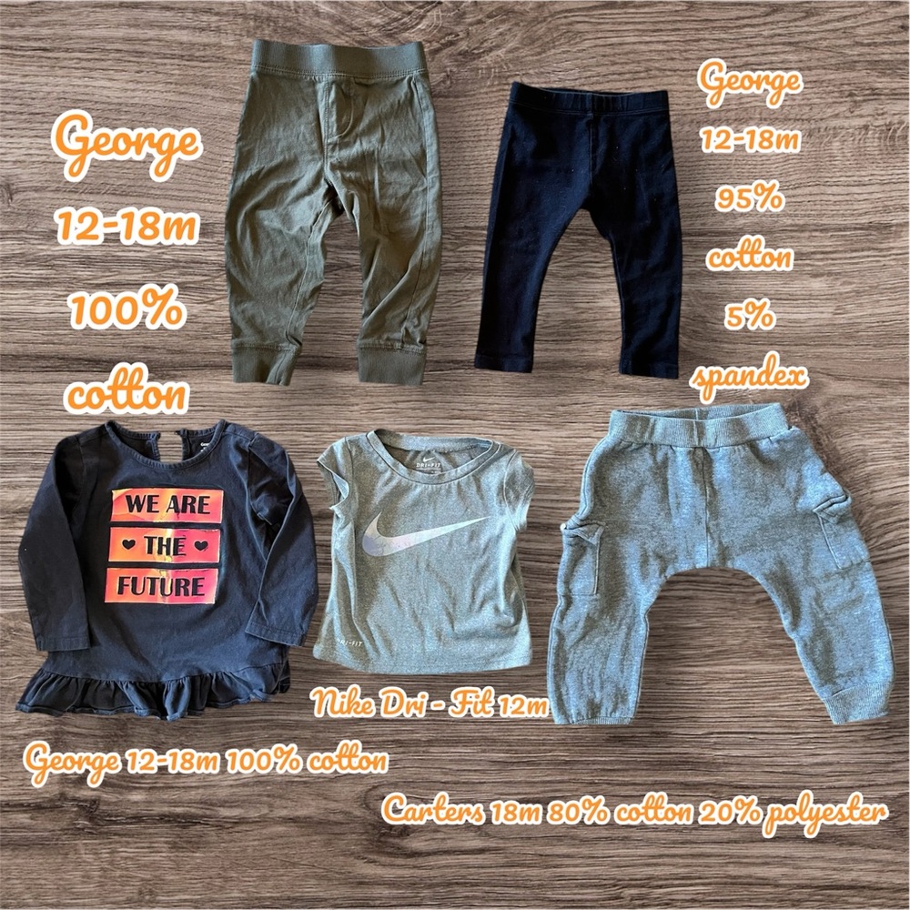 Lot of mix gender baby clothing 12-18M